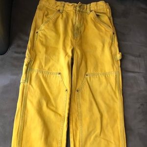 BDG yellow carpenter pants